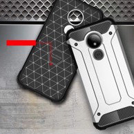 HURTEL Čvrsta izdržljiva maskica Hybrid Armor za Motorola Moto G7 Power, plava