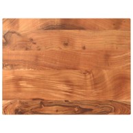 Stolna ploča 80x60x2,5 cm pravokutna masivno drvo bagrema 25 mm, prirodna  