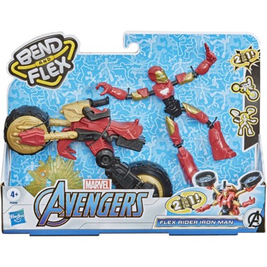 Avengers Bend & Flex Iron man s vozilom