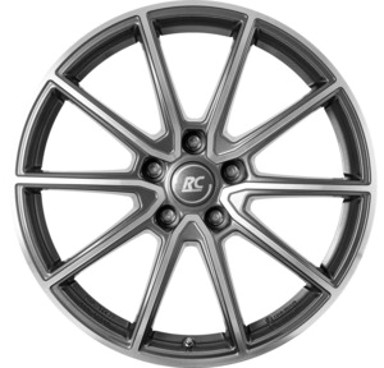 RC DESIGN Aluminijski naplatak RC32 6.5x16 5/108 ET47, polirana, himalajsko siva