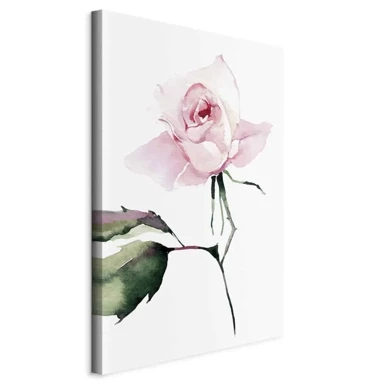 Slika Lonely Rose, jednodijelna, okomita, 80x120 cm