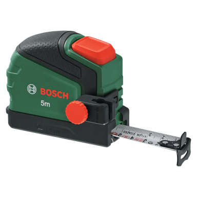 BOSCH Mjerna traka, kopča za olovku, 5 m, 16 ft