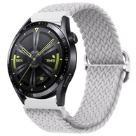 B-STRAP Elastic Nylon remen za Garmin Vivoactive 5, pearl white