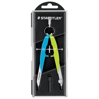 STAEDTLER Šestar Mars Comfort Neon 556 00-N1 plavo/zeleni blister