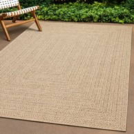 Tepih 200 x 290 cm s izgledom jute unutarnji i vanjski