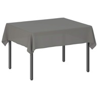 Tkanina za stol 5 kom. 140 x 180 cm, pravokutna, svjetlosiva