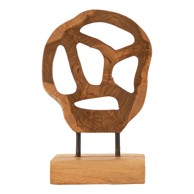 MAURO FERRETTI Drveni kipić (visina 27 cm) Lubang