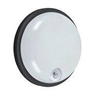 LED PIR senzor, 20 W, crna