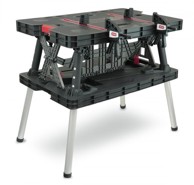 DEDRA Sklopivi PVC radni stol, do 453 kg + spone