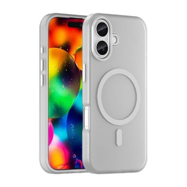 TECH-PROTECT Magnetska abrazivna maska za iPhone 17 MagSafe bijela