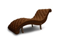 CHESTERFIELD Naslonjač Cambridge, Cloudy Brown Light