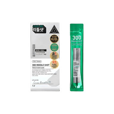 VT COSMETICS Set booster seruma za lice s mikroiglicama za poboljšanje teksture kože Reedle Shot 300 10 kom x 2 ml