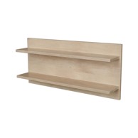 FAKTUM Peak polica za zid prirodni hrast bijela