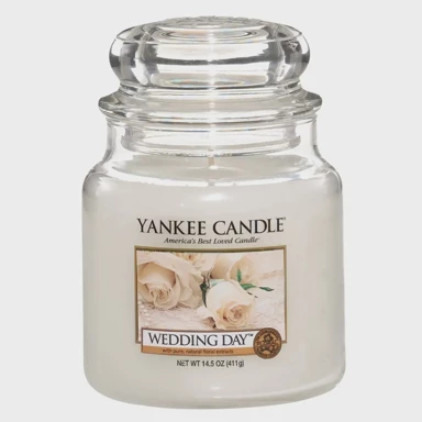 YANKEE CANDLE Mirisna svijeća Classic medium WEDDING DAY