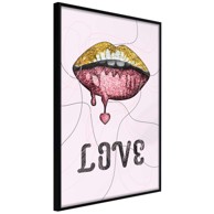 Poster Lip Gloss and Love 30x45