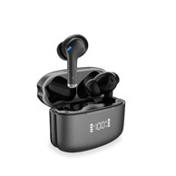 KSIX Bežične slušalice Noise cancel 3, ANC + ENC, crne 