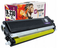 INKDIGO Toner TN230Y za Brother DCP-9010CN HL-3040CN MFC-9120CN, žuti