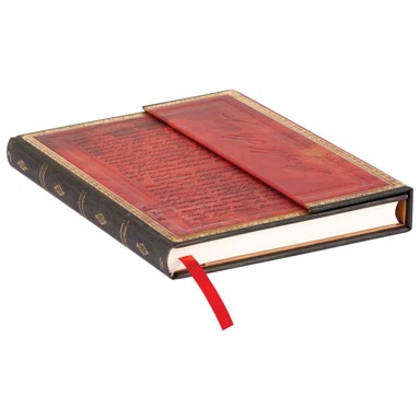PAPERBLANKS Notes midi, 12,5 × 18 cm, crte, 72 lista, magnet, Mary Shelley Frankenstein (PB9596-5)