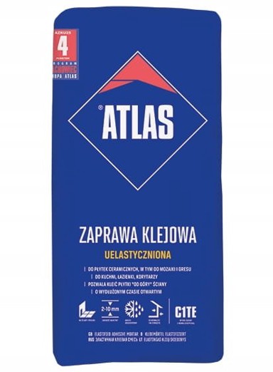 ATLAS Elastično ljepilo za pločice otporno na mraz, 25 kg