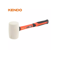 KENDO Gumeni čekić bijela guma, 450 g, fiberglass ručka