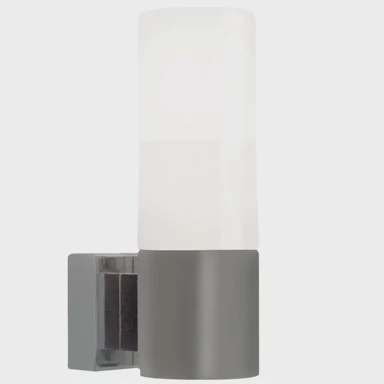 Kupaonska svjetiljka Tangens Single, E14, IP44, brushed steel