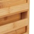 NORTHIX Organizator za stol s 3 ladice i pretincem, bambus
