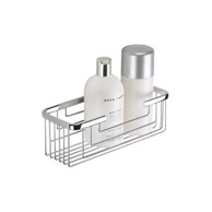 SAPHO Kupaonska polica Gedy Smart zidna inox, srebrna