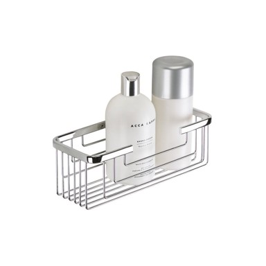 SAPHO Kupaonska polica Gedy Smart zidna inox, srebrna