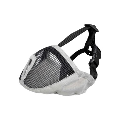 TRIXIE Brnjica za pse s kratkom njuskom S-M, siva