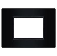 ALING CONEL Modularna dekorativna maska 3M EXP Basic, crna s crnim nosačem