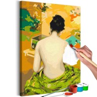 Slika za samostalno slikanje Back Of A Nude 40x60