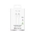 PURO TPE USB-C na Lightning kabel 20 W 2 m Power Delivery, bijeli
