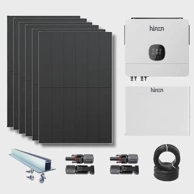 Solarni set za vikendice 5kWh, inverter 48V + LiFePO4 5kWh + 6×440W (2640W)