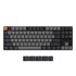 KEYCHRON Mehanička tipkovnica K1 Version 6, bežična, TKL 80 %, QMK, RGB, hot-swap, Low Profile 2.0 Red