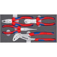 KNIPEX Set kliješta Basic Chrom 002001V17, 4 komada