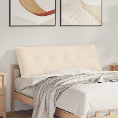 Jastuk za leđa, bež, 140 x 50 cm