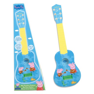 LEXIBOOK Moja prva gitara Peppa Pig