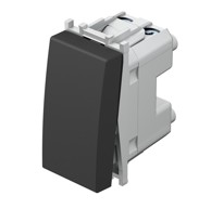 Prekidač izmjenični 16AX 250 V~ 1M SB, crni