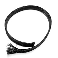 SUPRA Najlonski bužir NYLON BRAID, 15 mm, crni, 1 m