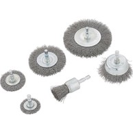 LUX TOOLS 6-dijelni set četki od čelika za bušilicu 