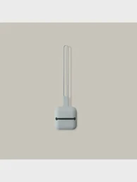 INTERBABY Silikonska posuda za dudu, plavo-siva