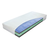  MATERASSO Srednje tvrd madrac od pjene, 100x200 cm, Airspring Biogreen