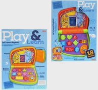 DENIS TOYS Dječji pametni laptop Play and Learn