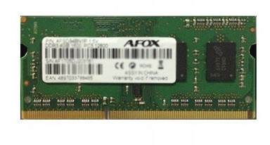 AFOX RAM memorija, 8GB, DDR3-1866, SO-DIMM