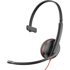 POLY Slušalice Blackwire 3215, naglavne, žične, USB-C, za pozive i glazbu, crna