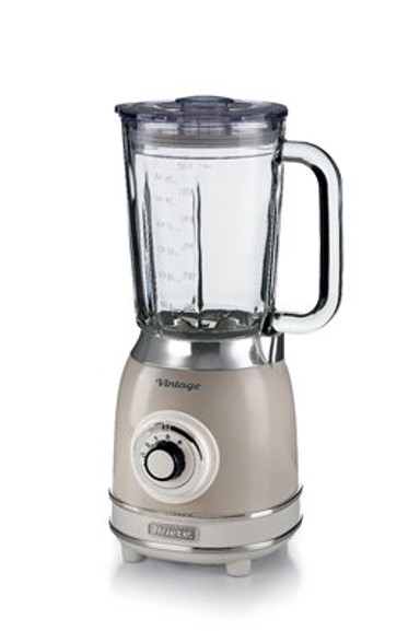 ARIETE Blender 583, Vintage, 1000 W, 1,5 l, stakleni, bež