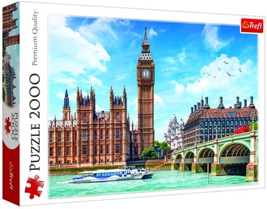 TREFL Puzzle Big Ben, London, 2000 dijelova, 96.1x68.2 cm
