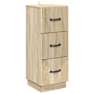 Ormar s ladicama, 33 x 34,5 x 87 cm, hrast sonoma