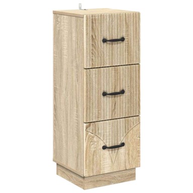 Ormar s ladicama, 33 x 34,5 x 87 cm, hrast sonoma