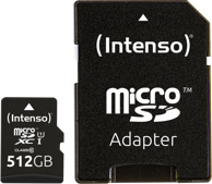 INTENSO Memorijska kartica microSDXC kartice 512GB Class 10 UHS-I Premium